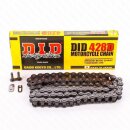 DID 428 Kette Std 100 Gl. mit Clip Schloß Chain 428...