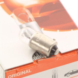 Osram Glühlampe 12V 4W Ba9s Tacho Drehzahl Kontrollleuchte Dash Bulb Glas Gauge