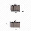 Bremsbelag Bremsbeläge Brake Pad Set  TRW/Lucas MCB...