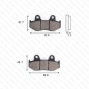 Bremsbelag Bremsbeläge Brake Pad Set  TRW/Lucas MCB 534