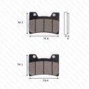 Bremsbelag Bremsbeläge Brake Pad Set  TRW/Lucas MCB 642