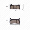 Bremsbelag Bremsbeläge Brake Pad Set  TRW/Lucas MCB...