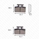 Bremsbelag Bremsbeläge Brake Pad Set  TRW/Lucas MCB 589