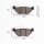 Bremsbelag Bremsbeläge Brake Pad Set  TRW/Lucas MCB 722 LF