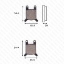 Bremsbelag Bremsbeläge Brake Pad Set  TRW/Lucas MCB 507