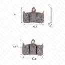 Bremsbelag Bremsbeläge Brake Pad Set  TRW/Lucas MCB...