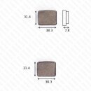 Bremsbelag Bremsbeläge Brake Pad Set  TRW/Lucas MCB 596