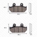 Bremsbelag Bremsbeläge Brake Pad Set  TRW/Lucas MCB...