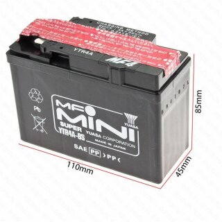 YTR4A-BS DIN50415 Yuasa Batterie