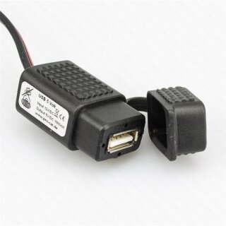 M+S Mobile USB-Steckdose mit Spannungswandler 12V= / 5V=, 1000mA