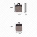 Bremsbelag Bremsbeläge Brake Pad Set  TRW/Lucas MCB...