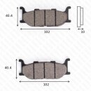 Bremsbelag Bremsbeläge Brake Pad Set  TRW/Lucas MCB...