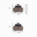 Bremsbelag Bremsbeläge Brake Pad Set  TRW/Lucas MCB...