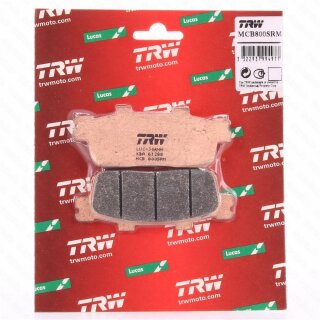 Bremsbelag Bremsbeläge Brake Pad Set  TRW/Lucas MCB 800 SRM