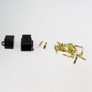 CBP Vielfachstecker JP2,8 SW 9 polig SCHWARZ