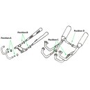 Auspuff Verbindung Dichtung Sammler Endtopf Gasket Muffler Exhaust 43x48,5x20 Honda
