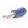 Flachsteckhülse Kabelquerschnitt 1,5-2,5 mm, Steckerbreite 4,8mm, teilisoliert PVC, blau, 100er Pack