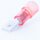 Flachstecker für KabelStärke 0,5-1,5 mm, Steckerbreite 4,8 mm, teilisoliert PVC, rot, 100er pack
