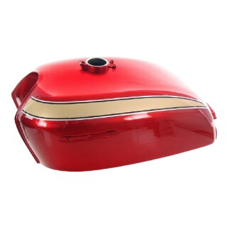 Honda CB 750 Four Benzintank Kraftstofftank Ruby Red R4C K0 K1 K2 Fuel Tank OE-Repro