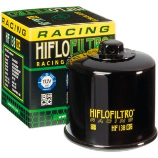 Ölfilter Hiflo Oil Filter OELFILTER HIFLO RACING HF 138 RC HF138RC Suzuki Aprilia