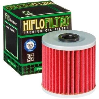 Ölfilter Hiflo OELFILTER HF 123 Kawasaki Z  200 250 KLX KLR KL KLF 250 300 600 650