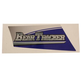 Yamaha YFM 250 Bear Tracker Aufkleber Dekor Decal Blau EMBLEM SET 1