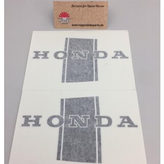 Honda ST CT 50 70 DAX Bauchbinde S/W Aufkleber Dekor Decal Set Frame B/W