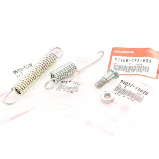 Honda CB 350 400 500 550 750 Four Feder Schrauben Set Seitenständer u. Hauptständer  SPRING D, SIDE STAND