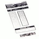 Honda CB 750 Four Aufkleber Satz Orig Neu Decal Sticker Set warning info New