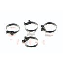Honda CB 750 Four Schellen Vergaser Ansaugstutzen SET...