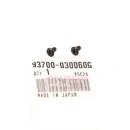 Honda Schraube Senkkopf Schwarz Tank Emblem 2x Screw Oval...