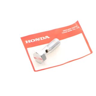 Honda CBX CB CL 350 360 500 550 750 1000 Four Chrom Hohlschraube Bremsleitung Bremse Bolt Drain Brake Hose