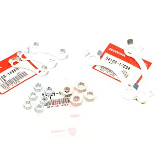 Honda CB 750 Four K0 K1 Sicherungsblech Muttern Set Bremsscheibe Kettenrad Washer Kit Sprocket Disc