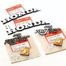 Honda CB 750 Four K2 K3 K4 K5 Tank Seitendeckel Emblem Set Side Cover Emblem