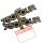 Honda CB 750 Four F F2 Seitendeckel Emblem Schriftzug Set + 4 Clips Side Cover Emblem Set