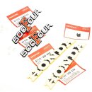 Honda CB 500 Four Tank Seitendeckel Emblem Set Clips Emblem Set Cover Tank