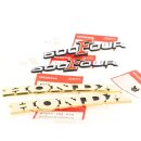 Honda CB 500 Four Tank Seitendeckel Emblem Set Clips Emblem Set Cover Tank