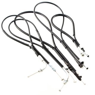 Honda CB 350 Four Gaszug Kupplungszug Wellen Set OE-Repro Cable Wire Throttle Clutch Set