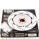 BMW K 1200 LT 1999-2008 589 2LT EBC Bremsscheibe + Beläge hinten Brake Disc + Pad Rear