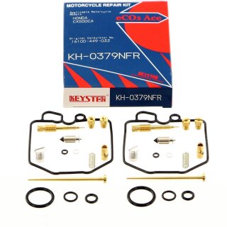 Honda CX 500 80-84 2x Vergaser Reparatursatz Dichtsatz Carburator repair kit