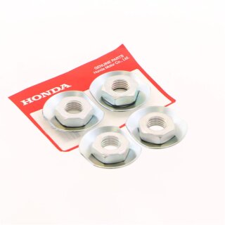 Honda CB 500 550 Four 4x Mutter + Sicherungsblech Kettenrad Washer Nut Set Rear Sprocket