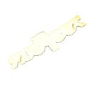 Honda CB 750 Four F F2 2x Seitendeckel Emblem Schriftzug Set Side Cover Badge