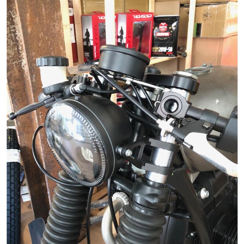 5-3/4'' 5,75 Zoll Motorrad-LED-Scheinwerfer mit Fern- und