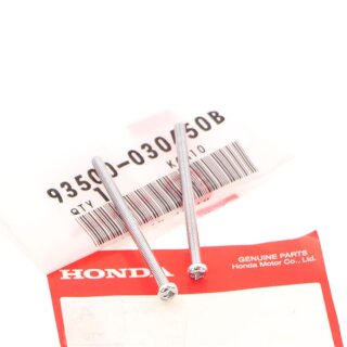 Honda CB CL 250 350 400 450 500 550 750 2x Schraube Rücklicht Rund Screw M3x45