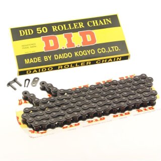 DID Standard Kette verstärkt NZ, ohne O-Ring, Teilung 530, Länge 100 Clip Schloß Chain std. open