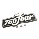 Honda CB 750 Four K6 Seitendeckel Emblem Schriftzug...