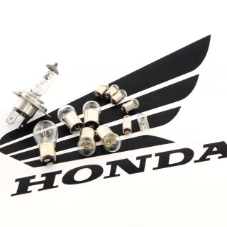 Headlight Lens & H4 Bulb Kit for Honda CB175 / CB200 / CB350 / CB450