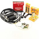 Honda CB 750 Four K0-K6 K7 F1 F2 Zünspulen Zündung Kerzen Stecker Set Plate Coil Ignition
