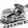 Honda Chrombecher Tacho DZM Chrome Gauge Covers Abdeckung CB 500 550 750 CB650