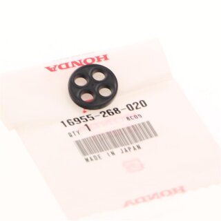 Honda Dichtung Benzinhahn 4 Loch 20,3 x 3,3  Gasket Lever Fuel Pet Cock